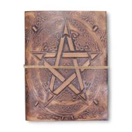 Cuadernos de cuero esotéricos variados - 15 x 11,5 cm