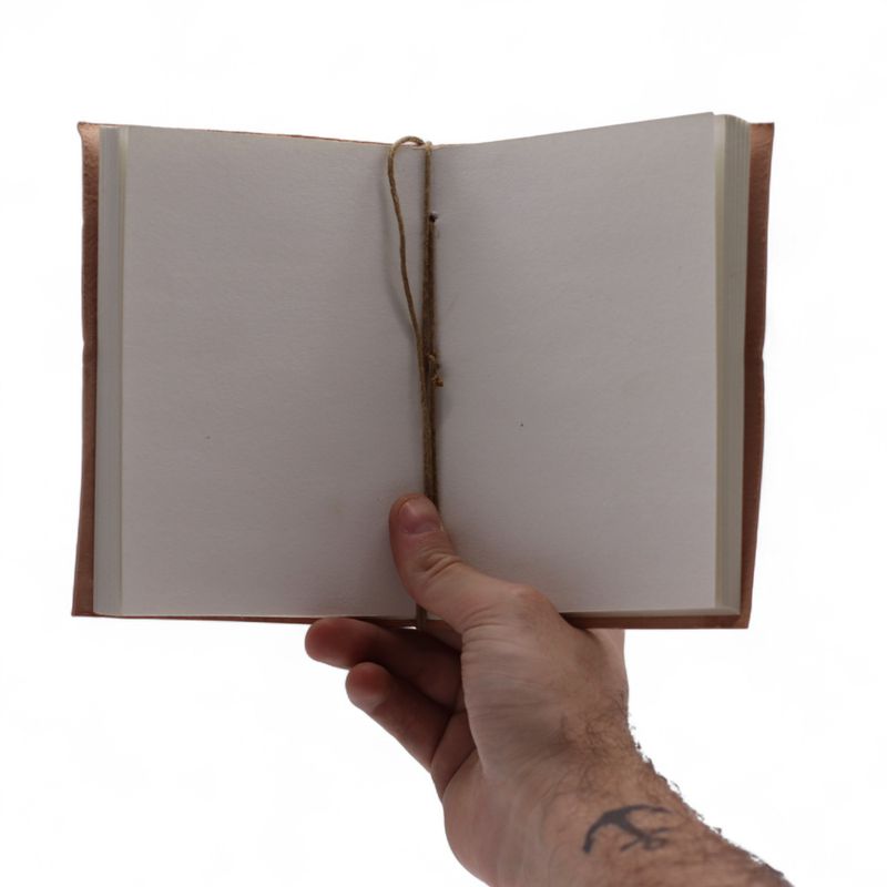 Cuadernos de cuero esotéricos variados - 15 x 11,5 cm