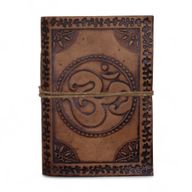 Cuadernos de cuero medianos surtidos (5 x 3,5") - Vitrina