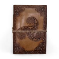 Cuadernos de cuero medianos surtidos (5 x 3,5") - Vitrina