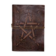 Cuadernos de cuero medianos surtidos (5 x 3,5") - Vitrina
