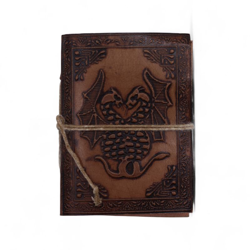 Cuadernos de cuero pequeños y variados (4x3") - Vitrina