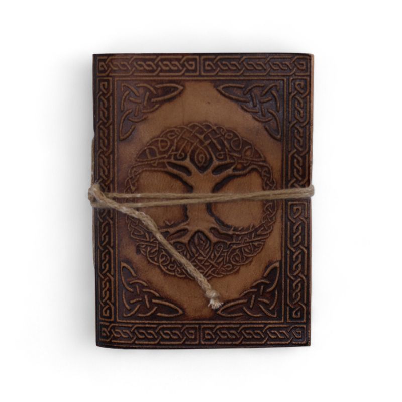 Cuadernos de cuero pequeños y variados (4x3") - Vitrina