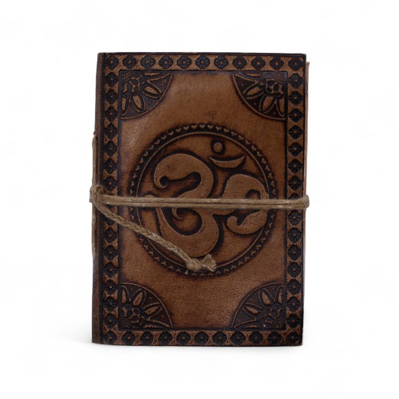 Cuadernos de cuero pequeños y variados (4x3") - Vitrina