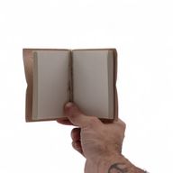 Cuadernos de cuero pequeños y variados (4x3") - Vitrina