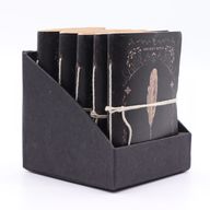 Cuadernos de rituales de brujas surtidos - Cuero (15,2 x 11,4 cm) - Vitrina