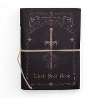 Cuadernos de rituales de brujas surtidos - Cuero (15,2 x 11,4 cm) - Vitrina
