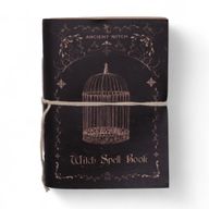 Cuadernos de rituales de brujas surtidos - Cuero (15,2 x 11,4 cm) - Vitrina