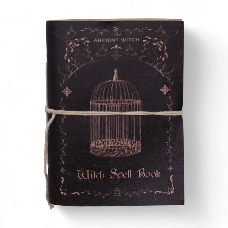 Cuadernos de rituales de brujas surtidos - Cuero (15,2 x 11,4 cm) - Vitrina