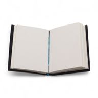 Cuaderno impreso en cuero – Mis chakras están alineados al máximo - 17.8×12.7 cm