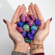 Dálmata indio tratado a granel - 1 kg (aprox. 70 piedras)