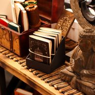 Cuadernos de rituales de brujas surtidos - Cuero (15,2 x 11,4 cm) - Vitrina