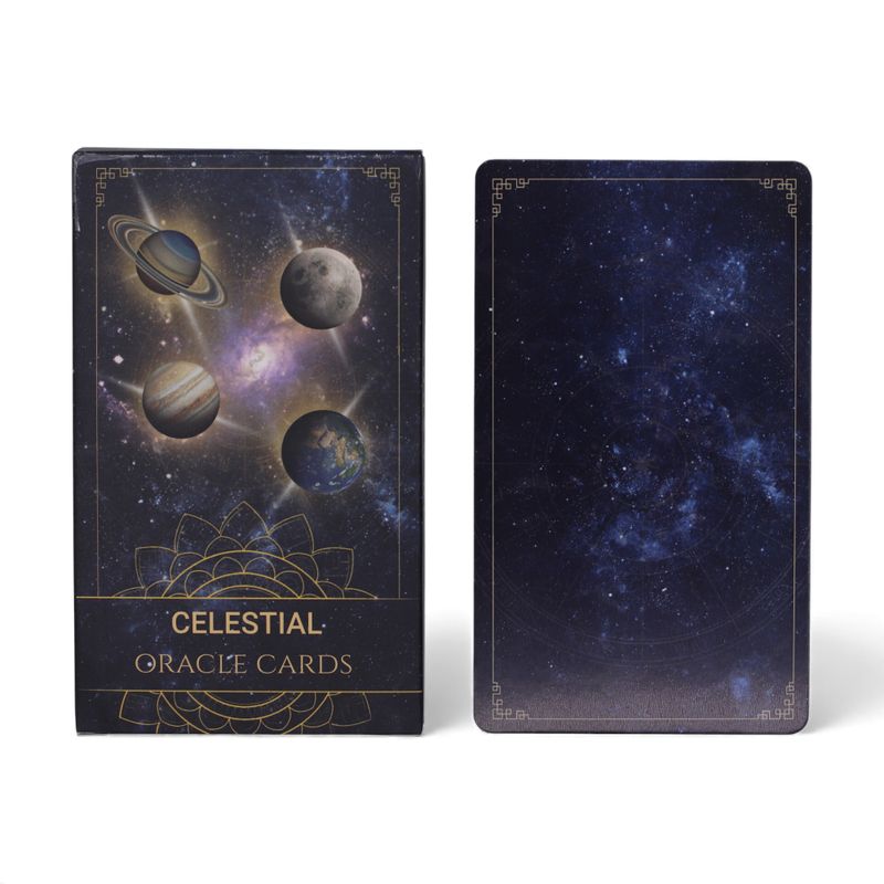 Cartas de Oráculo del Atlas de Energía Celestial - Baraja Espiritual
