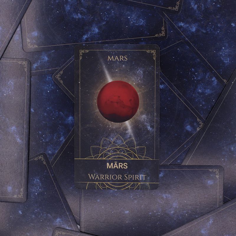 Cartas de Oráculo del Atlas de Energía Celestial - Baraja Espiritual