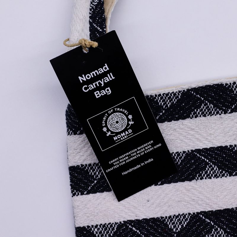 Bolsos Jacquard Naturales – Atlas Nómada – Bolso Tote Nómada