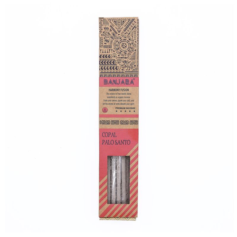 Banjara Palitos de Palo Santo para sahumar - Juego de 6 - Caja