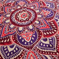 Gran arte Mandala Roundy (180 cm) - Rosa y Morado