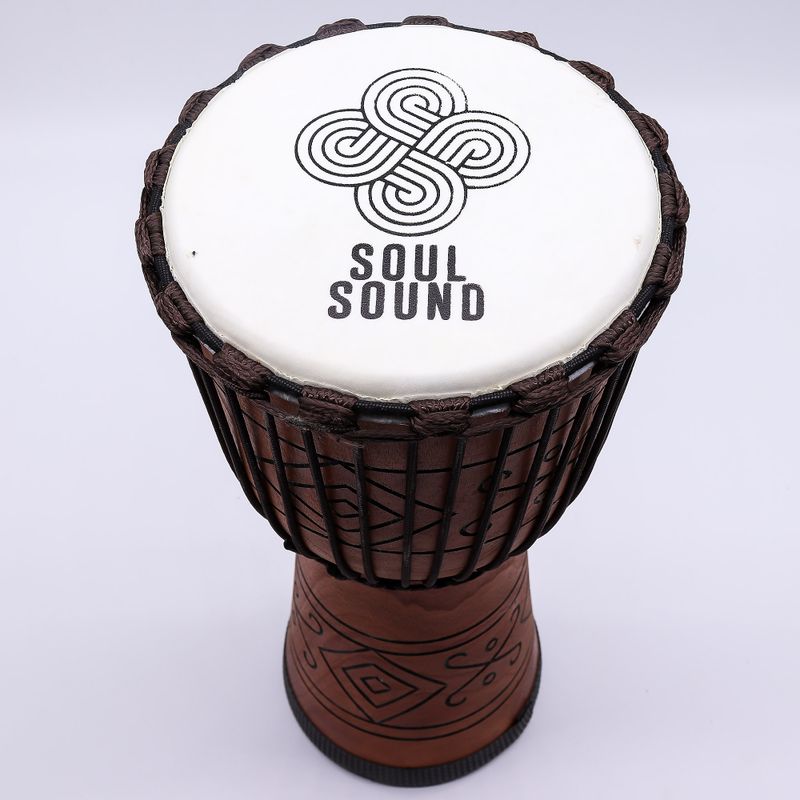 Tambor Pro Djembe Grande "Sonido del Alma" – Sonido Grave – 50 cm