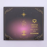 Incienso de purificación con aroma a cuarzo rosa cristal - Rosa