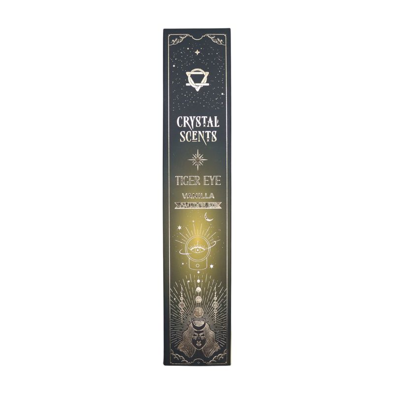 Ojo de Tigre Fragancias de Cristal Incienso de Purificación - Vainilla