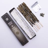 Incienso de purificación con fragancia de cristal de pirita - Canela
