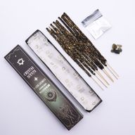 Cristal de Labradorita Aromas de Purificación Incienso - Ruda