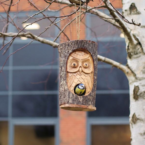 Casas para aves de pastos marinos
