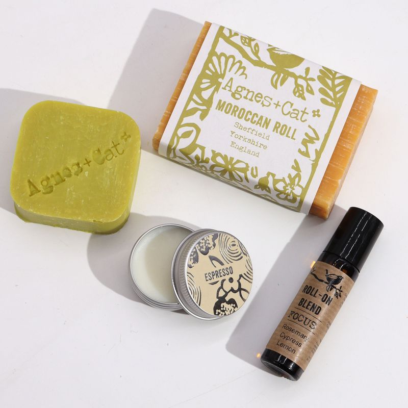 Set de regalo de bienestar de Agnes & Cat - Mañana marroquí