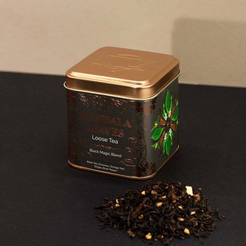 Mezcla de Té Magia Negra - 50gr Lata