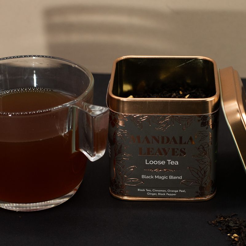 Mezcla de Té Magia Negra - 50gr Lata