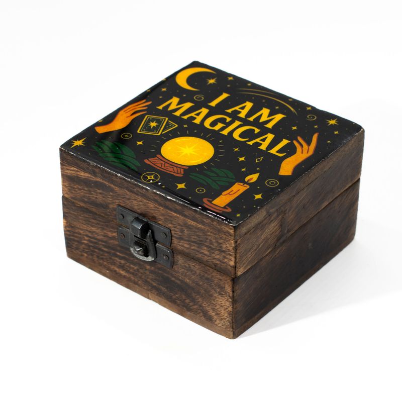 Pequeña caja esmaltada  - Soy mágico