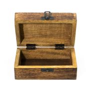 Caja esmaltada mediana - Confía en el Universo