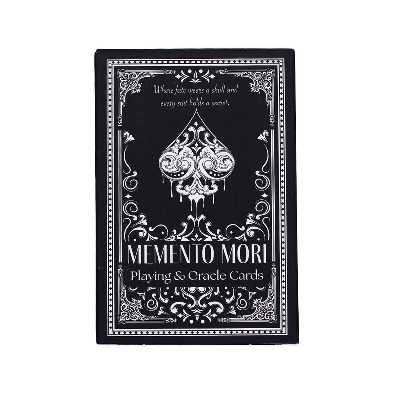 Memento Mori Cartas de juego y de oráculo góticas