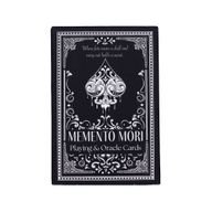 Memento Mori Cartas de juego y de oráculo góticas