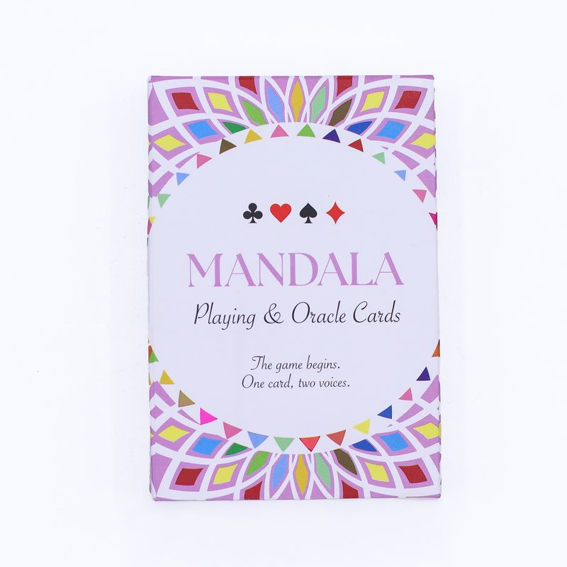 Mandala para jugar y Cartas de Oráculo – Simetría caleidoscópica
