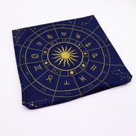 Paño para lectura de Tarot - Zodiaco