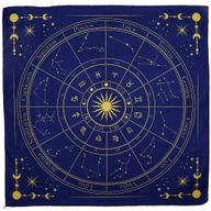 Paño para lectura de Tarot - Zodiaco