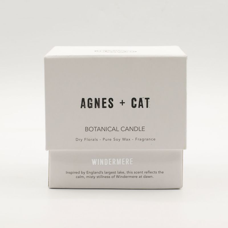 Vela de Cera de Soja Botánica Agnes + Cat - Windermere