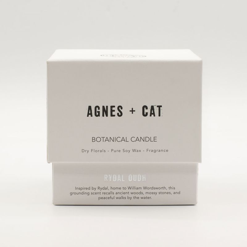 Agnes + Cat Vela de Cera de Soja Botánica - Rydal Oudh