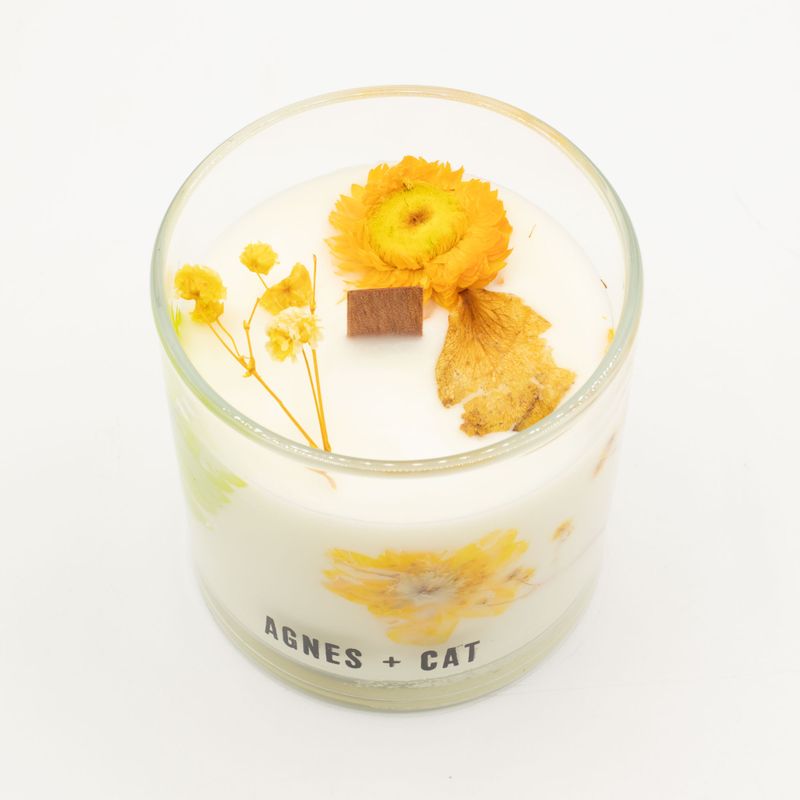 Agnes + Cat Vela de Cera de Soja Botánica - Rydal Oudh