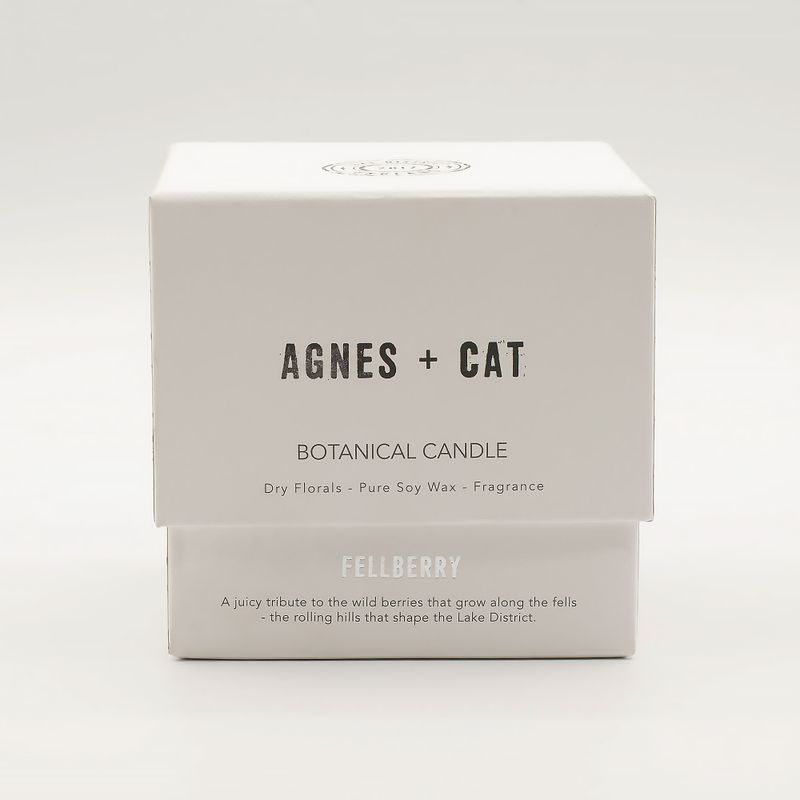 Agnes + Cat Vela de Cera de Soja Botánica - Fellberry