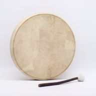 Espíritu del Oso - Tambor Chamán y Baqueta - Afinable - 40 cm