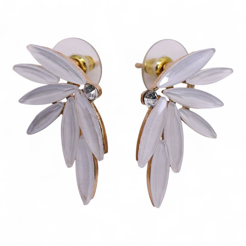 Pendientes de Cristal Vintage - Hadas - Perla