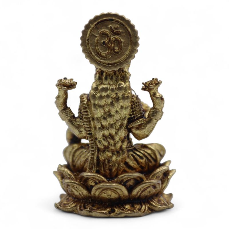Dioses en miniatura de latón - Laxmi (11 g)  - 30 mm