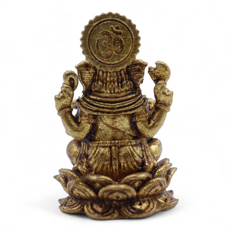Dioses en miniatura de latón - Ganesha (12 g)  - 30 mm