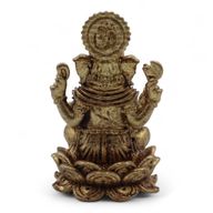 Dioses en miniatura de latón - Ganesha (22 g)  - 37 mm