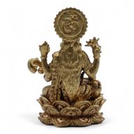 Dioses en miniatura de latón - Sarswati (22gms) - 34mm