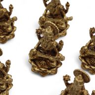 Dioses en miniatura de latón - Sarswati (22gms) - 34mm
