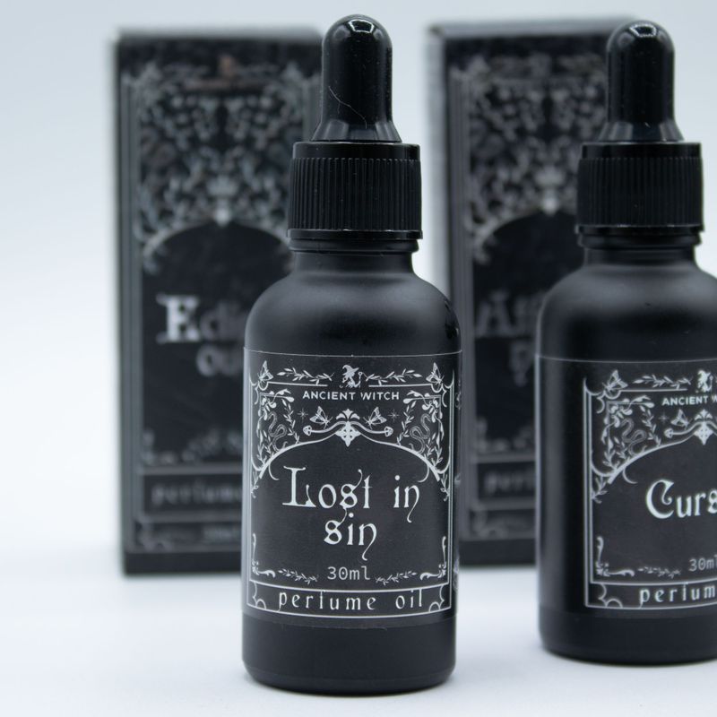 Aceite perfumado de bruja ancestral - Perdido en el pecado