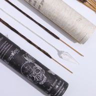 Incienso antiguo para hechizos de brujas - Purificación - Péndulo de cristal de roca